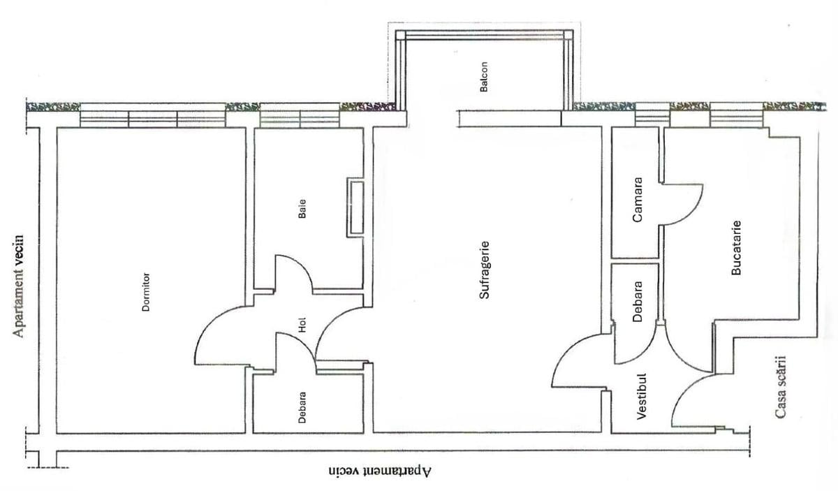 Apartament cu 2 camere semidecomandat în Astra - 15