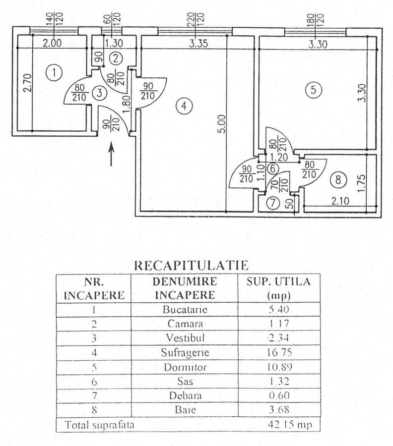 Inchiriez apartament 2 camere Domenii/Ion Mihalache - 11