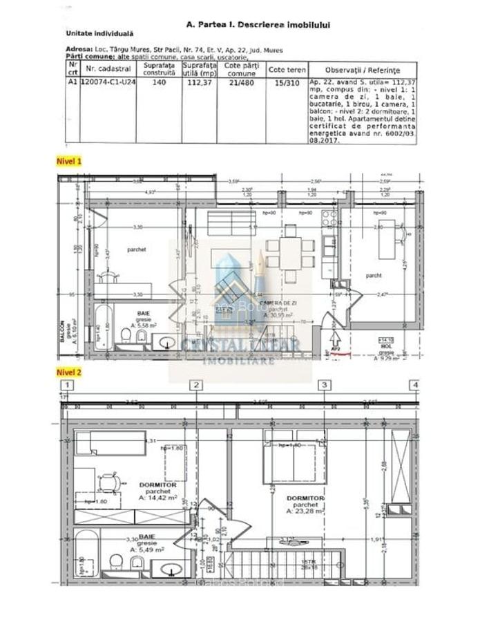 Apartament - Penthouse 5 camere - zona 7 noiembrie - 8