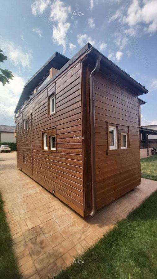 Tiny House Mini Casa Mobila Pe Roti Rulota Hambar Din Lemn Birou Afacere Din Poveste - 7