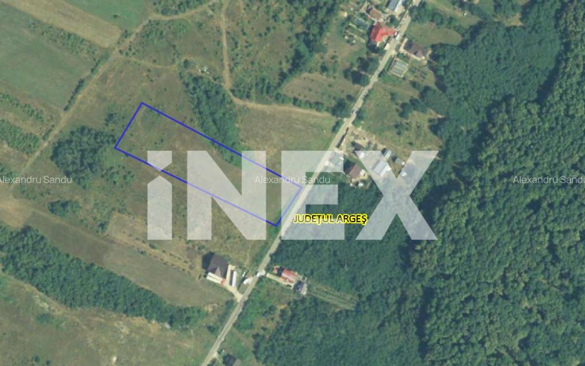 Teren de vanzare in Budeasa, zona Ciobotea - 1