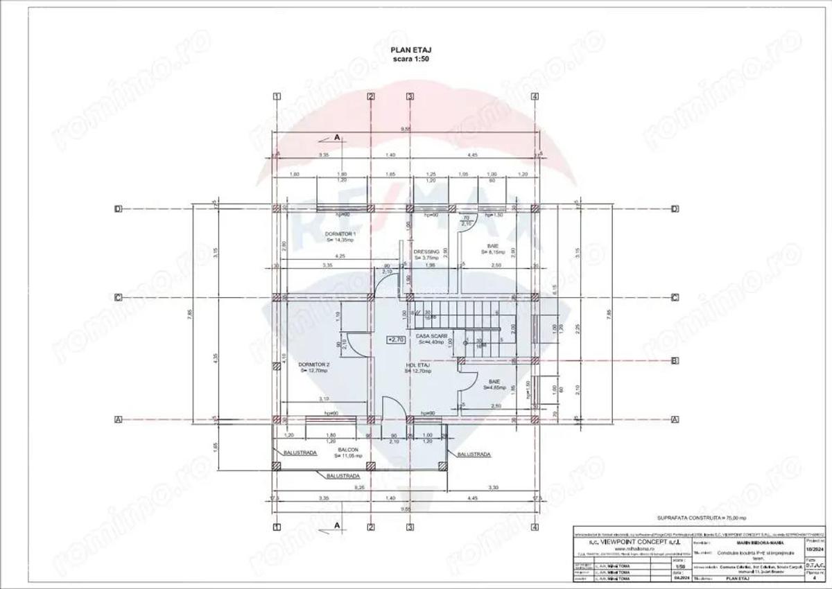 COMISION 0% Casa Cristian / Casa noua-la alb - 2