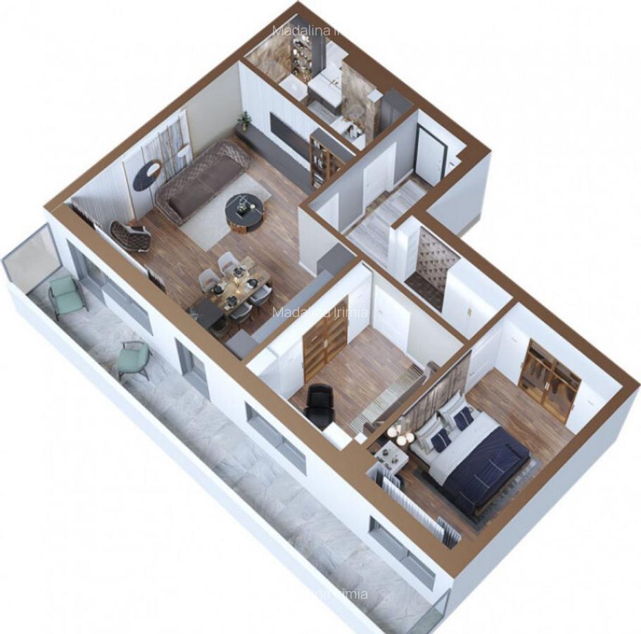 APARTAMENT 3 CAMERE, DECOMANDAT, BLOC NOU, COMISION 0 - 2 APARTAMENT 3 CAMERE, DECOMANDAT, BLOC NOU, COMISION 0 - 2