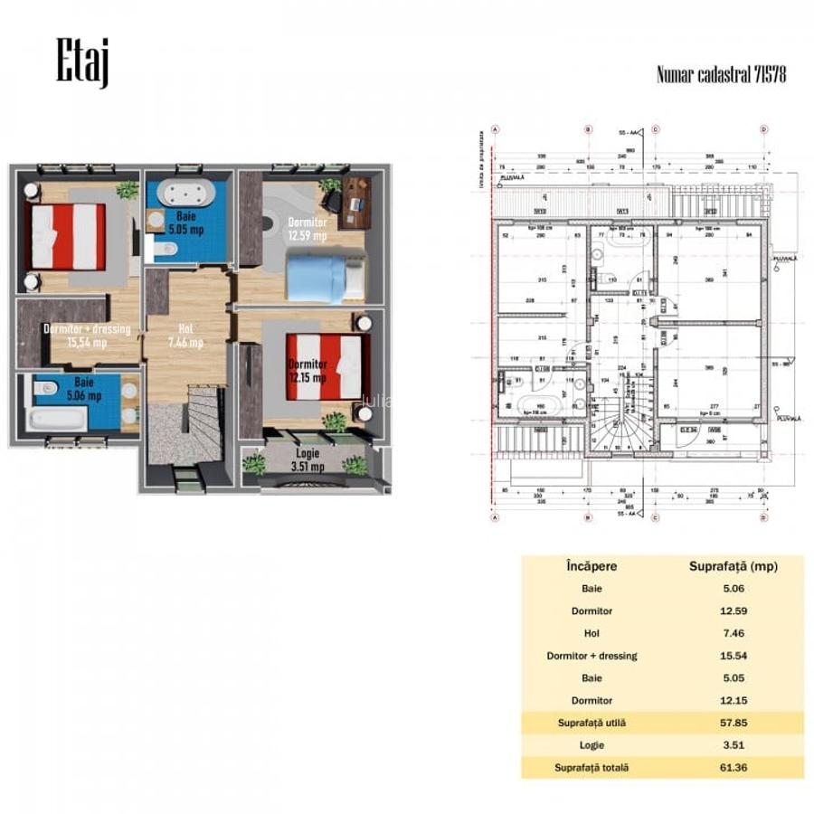 Casa ta verde din comuna Berceni Padurea Craiului. - 4
