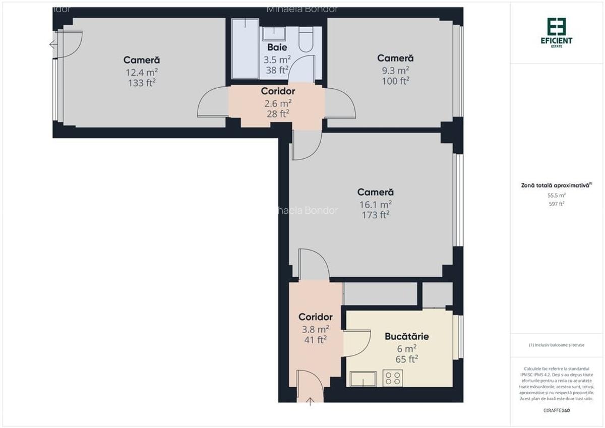 Apartament cu 3 camere și garaj etaj 1 - Zona Gării - Timișoara - 19