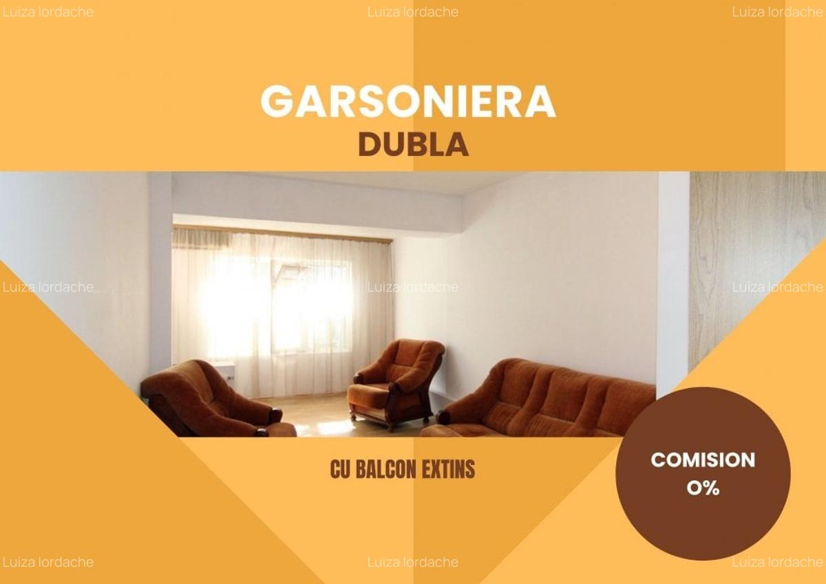 Garsoniera dubla cu balcon - zona  CET - 1