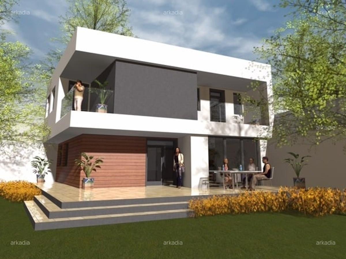 Vilă individuală în faza de proiect – 5 min de Lacul Morii teren  474m2 - 2