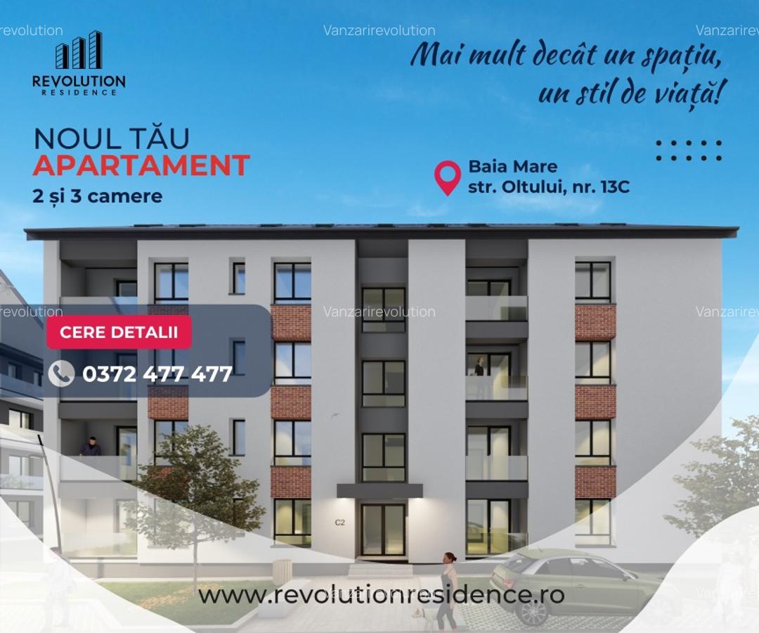 NEW! COMISION 0% - Apartamente 2 si 3 camere - Oltului 13C, Baia Mare - 1