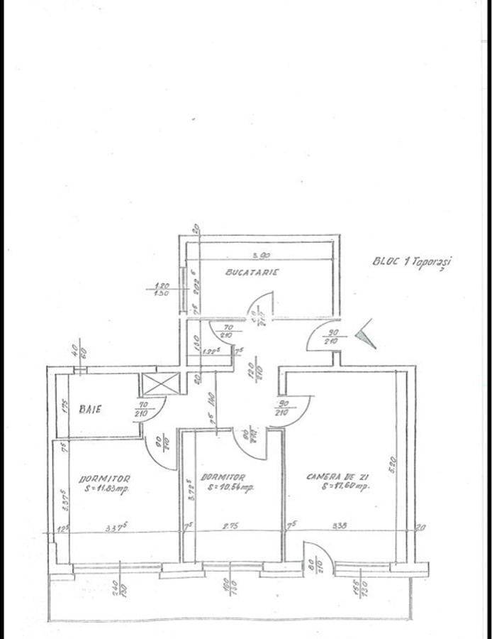 Apartament 3 camere decomandat et 2/10, anvelopat, Giurgiului-Toporasi - 7