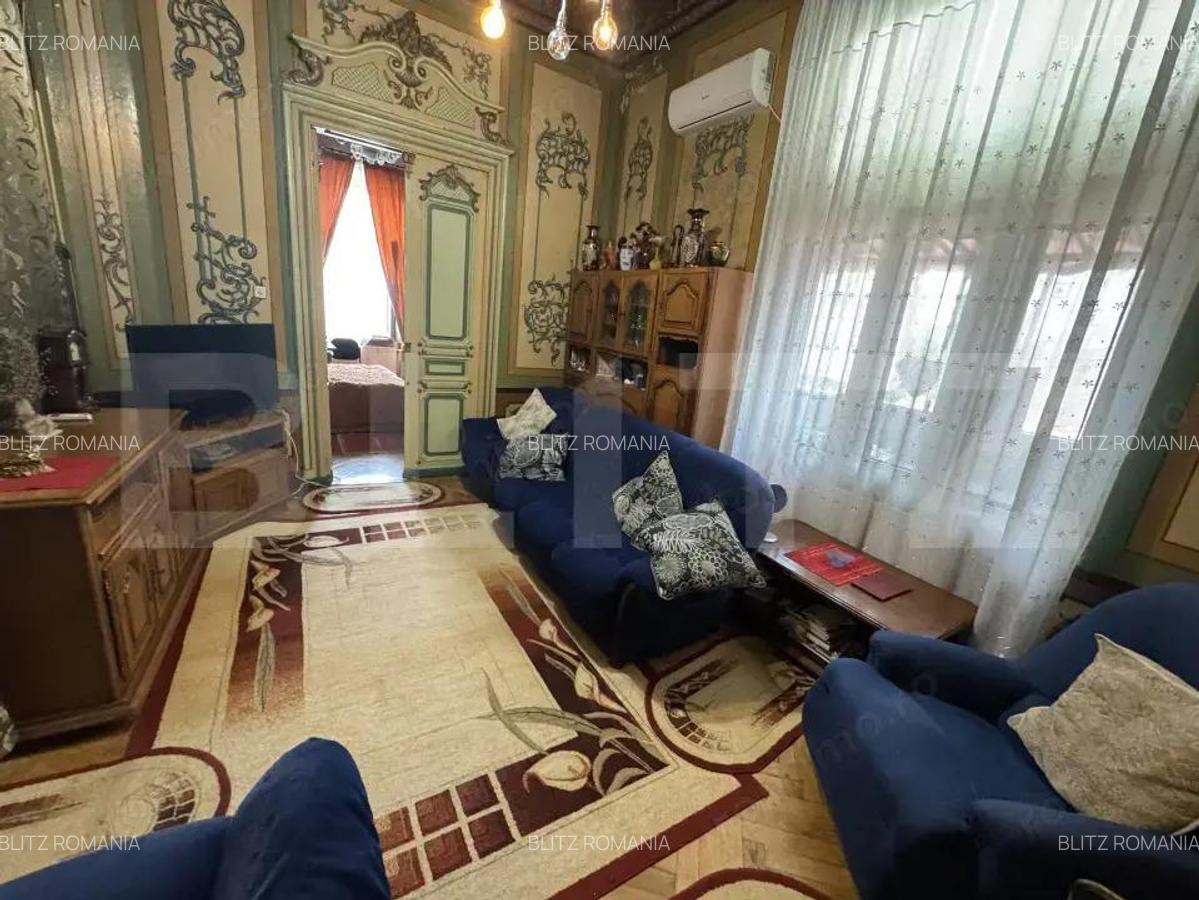 Apartament 3 camere, parter in casa istorica ultracentral, Carol I - 1