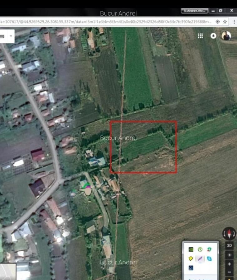 Teren intravilan, com. Tom?ani, sat Magula, Jud. Prahova 1445mp - 1