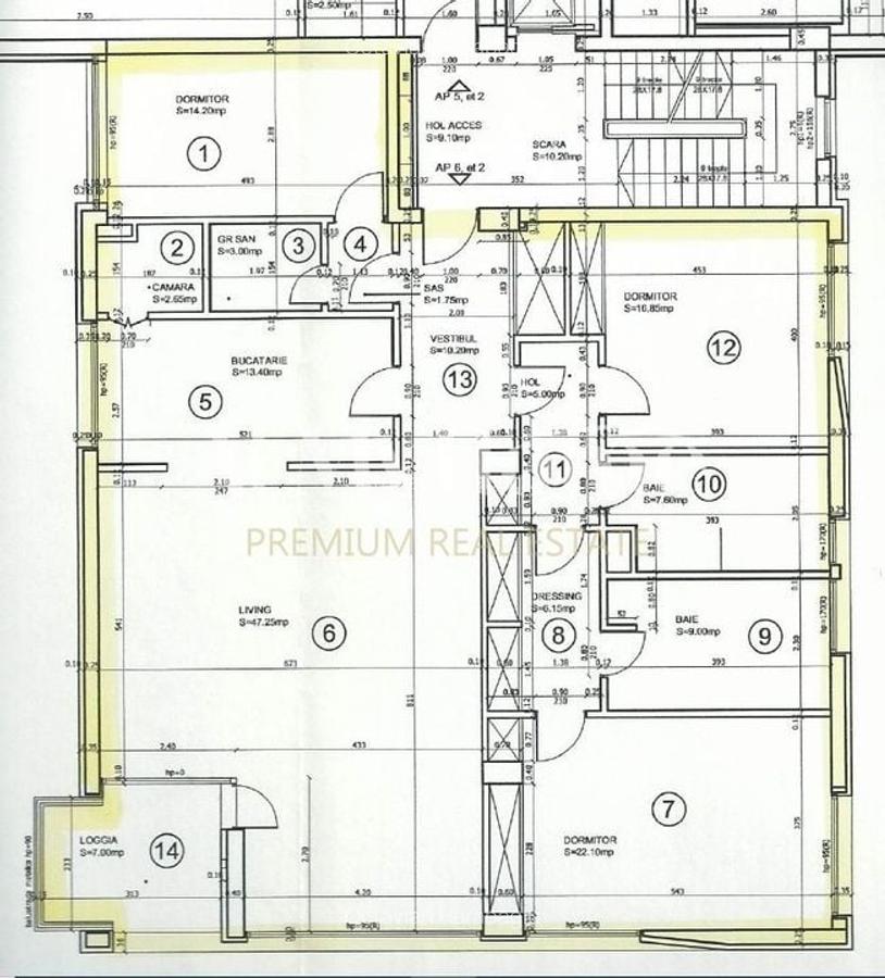 Apartament cu 4 camere decomandat, mobilat în Primăverii - 12