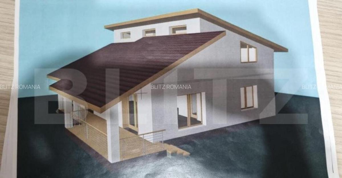 Teren 4000 mp,autorizatie de constructie Lechinta - 6