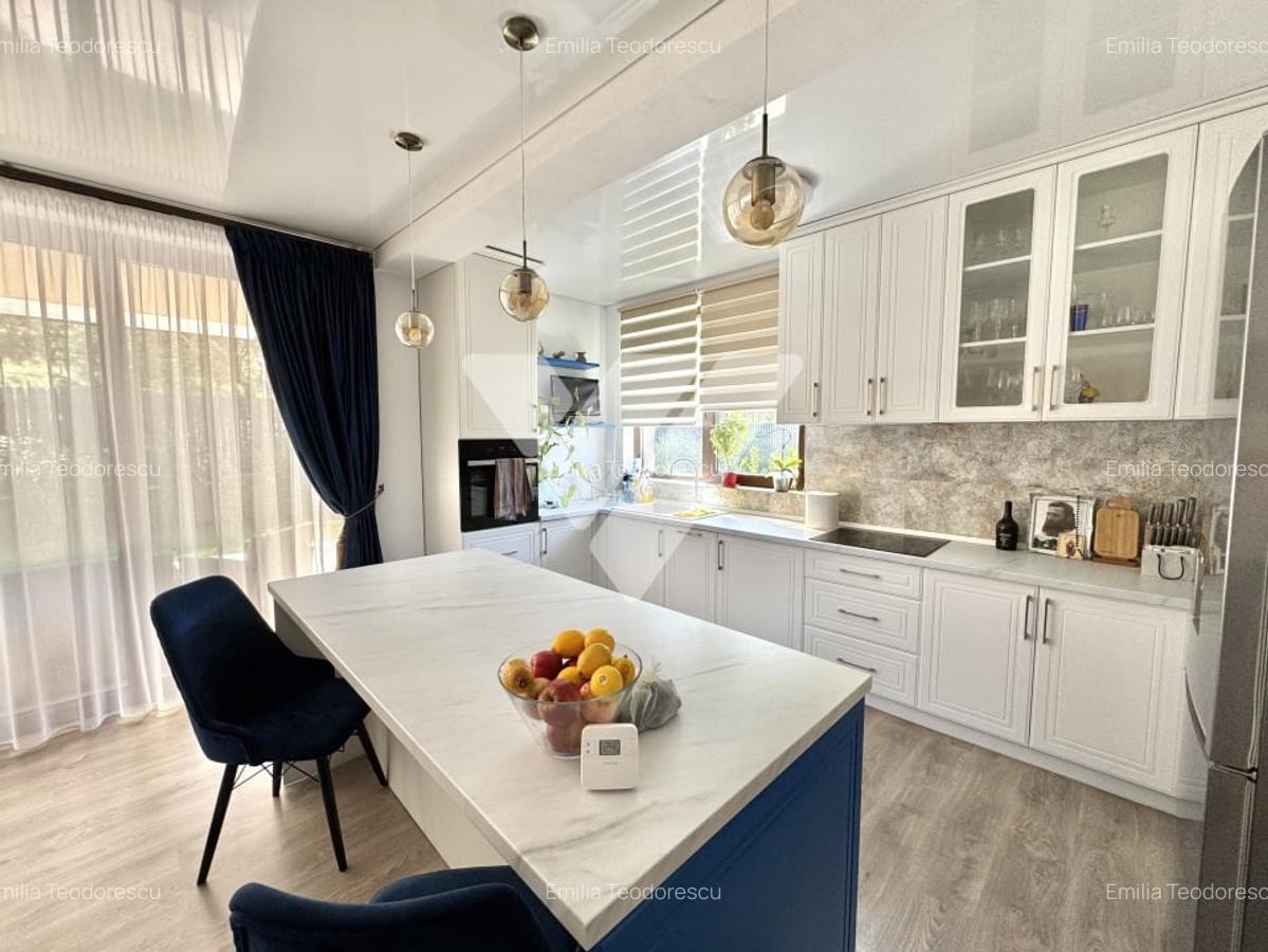 Casa de lux 4 camere terasa pivnita si teren 1007 mp Daia Noua Sibiu - 8