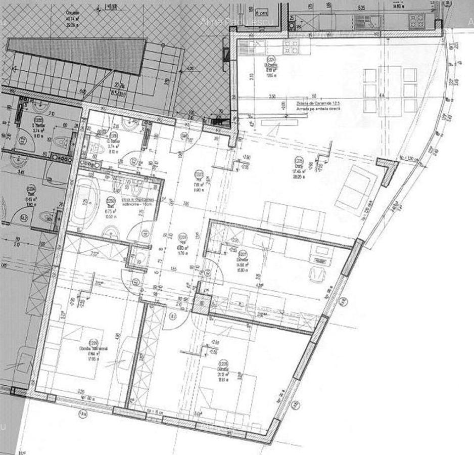 Apartament cu 4 camere decomandat, mobilat în Kiseleff - 15