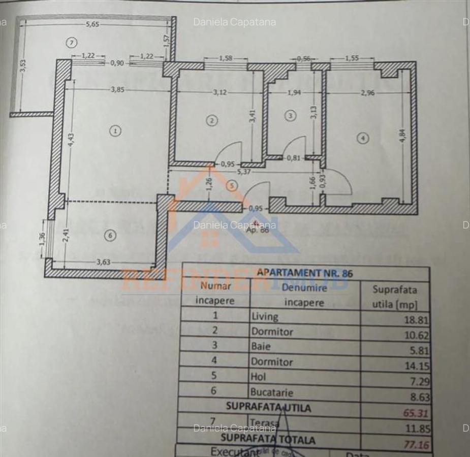 Vanzare apartament 3 camere zona Auchan Militari - 6