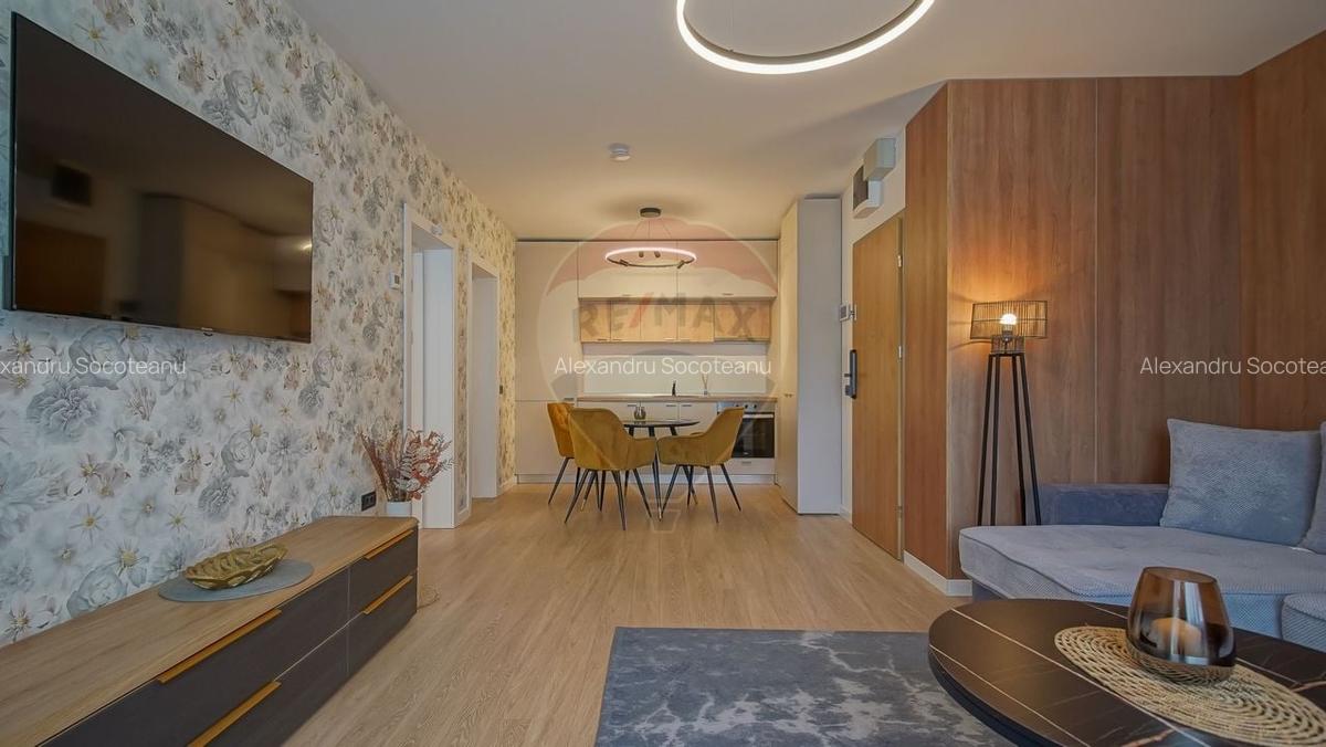 STUDIO MOBILAT SI UTILAT CU TERASA 17 MP | GRAND CHALET POIANA BRASOV - 12