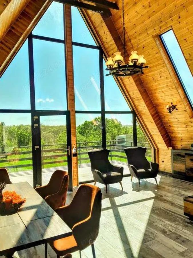 Vand casa exclusivista, de lux, stil scandinav, tip Kub in forma de A-frame, o casa pasiva,economica - 3