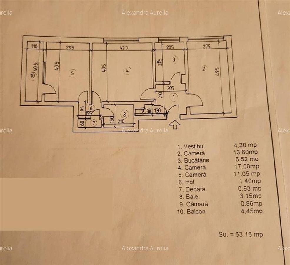 Apartament 3 camere | Domenii - Ion Mihalache - 9