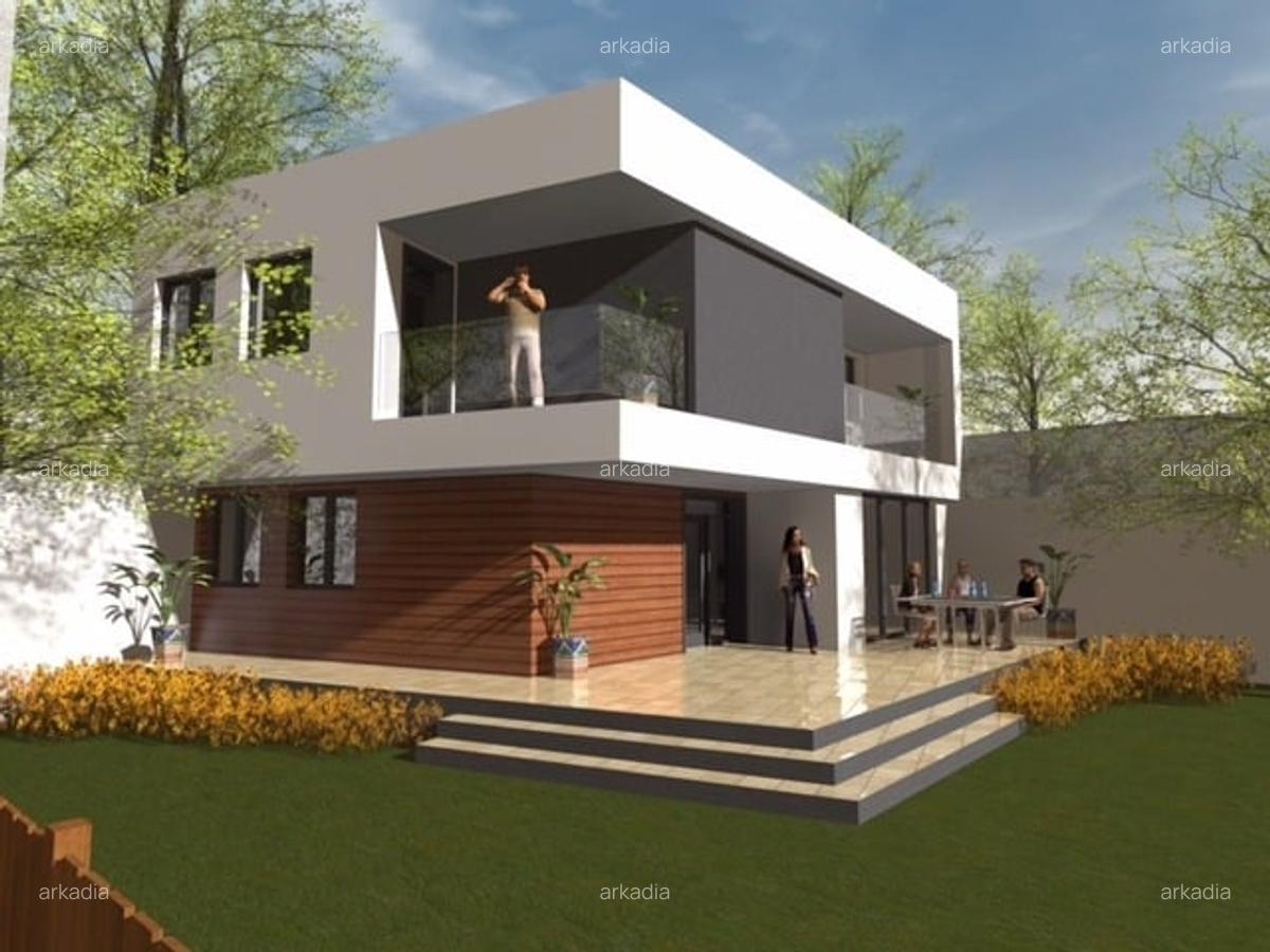 Vilă individuală în faza de proiect – 5 min de Lacul Morii teren  474m2 - 1