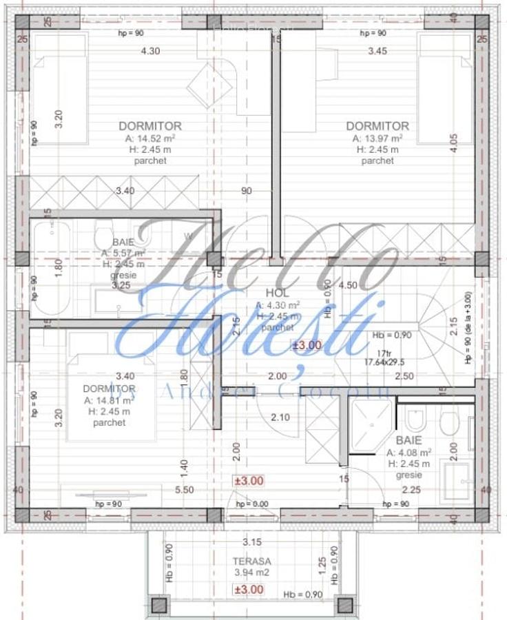 Casa individuala 115mp + 330mp Teren, Zona Dezmir | Cluj - 17