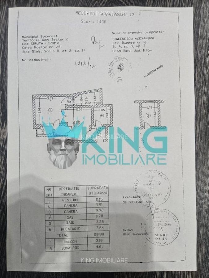 Apartament cu 2 camere semidecomandat, mobilat în Obor - 5