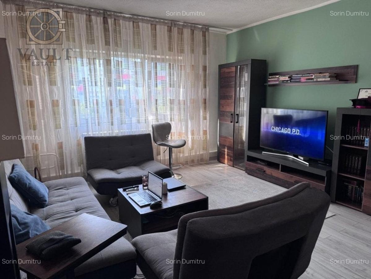 Apartament cu 3 camere decomandat, mobilat în 13 Septembrie - 1