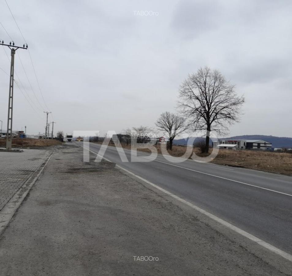 Teren intravilan 15.000 mp Front 47 m DN7 in Talmaciu zona i - 3