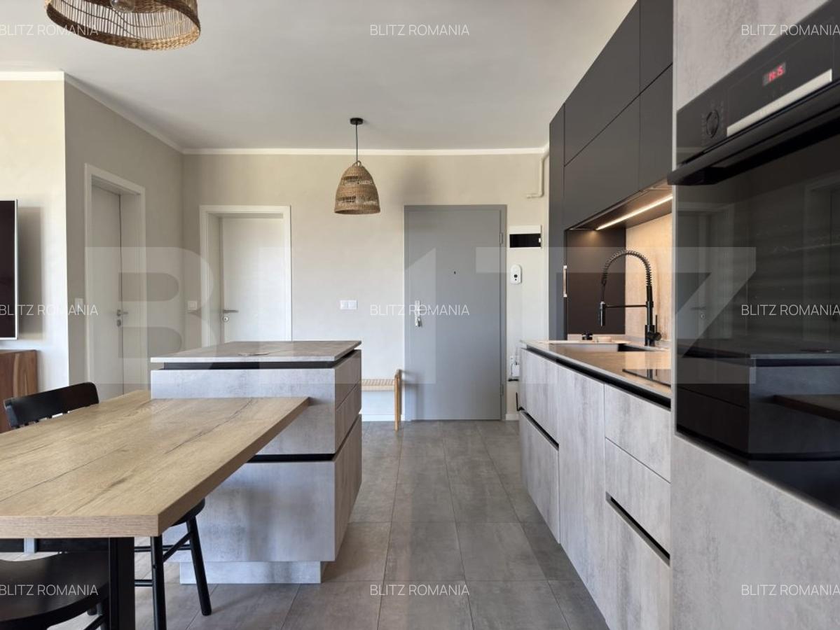 Apartament cu 2.5 camere, 64 mp, cu gradina, mobilat si utilat, zona Avantgarden - 6
