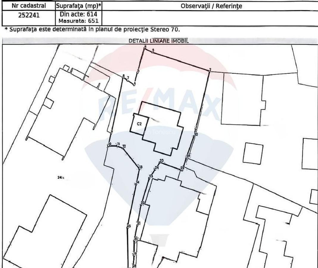 Casa renovabila/demolabila Campia Islaz 651 mp - teren - 4