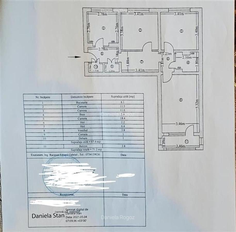 Apartament 3 camere spatios Nicolae Grigorescu - 1