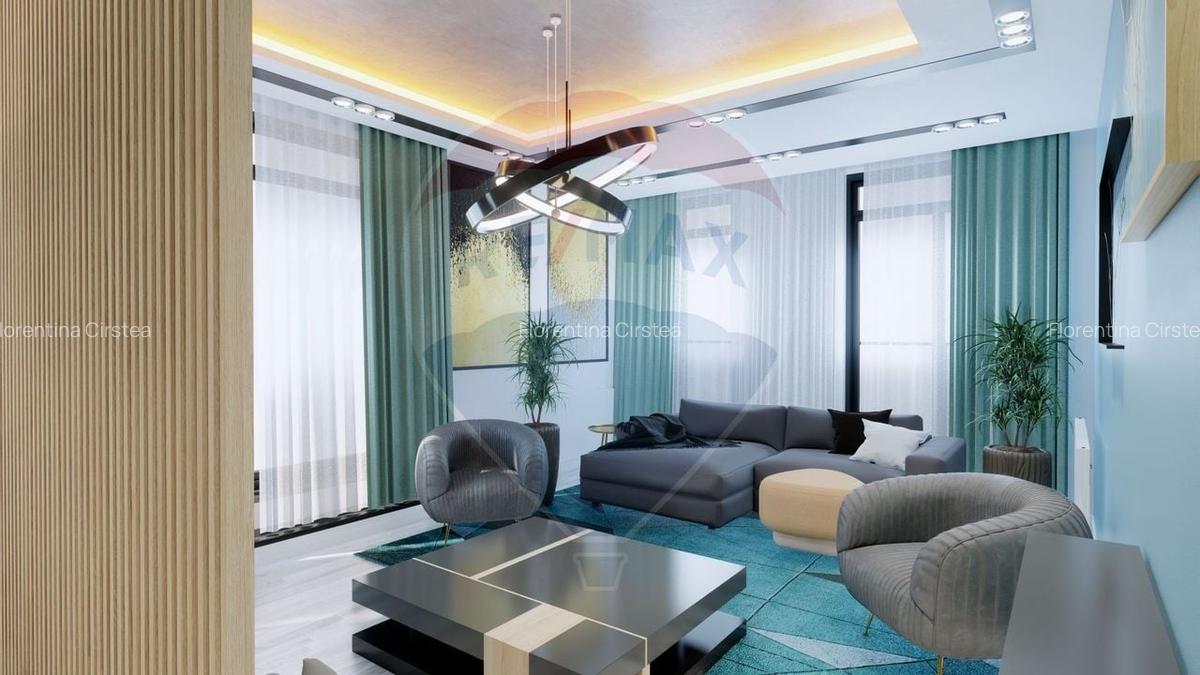 Apartament cu 4 camere semidecomandat în Titan - 9