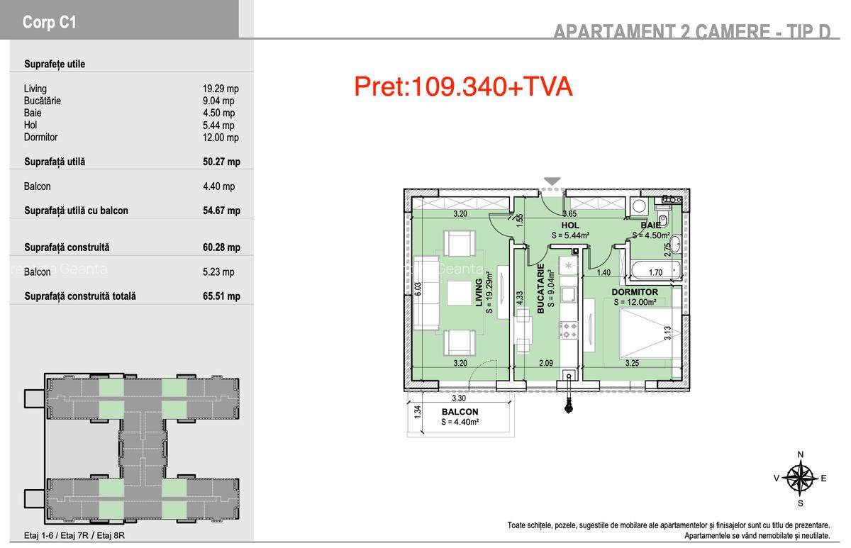 2 Camere Rotar Park Residence 2 - 6