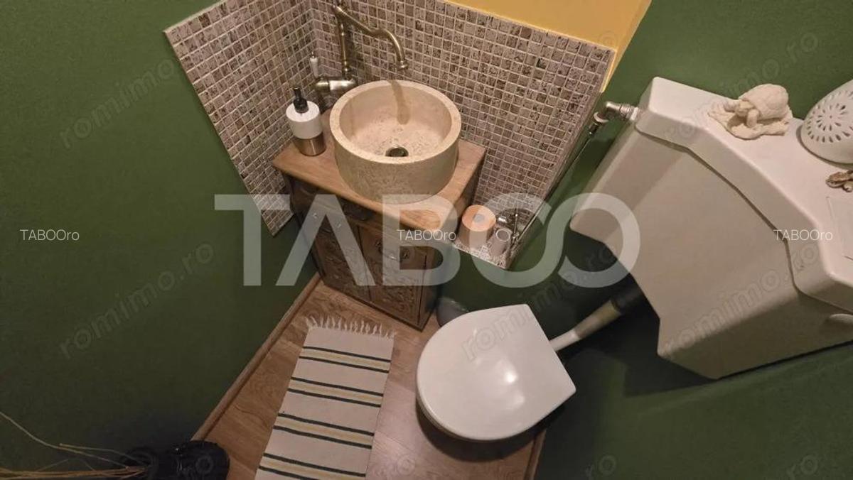 Apartament cochet de vanzare 3 camere 80mp 2 bai balcon zona Centrala - 9