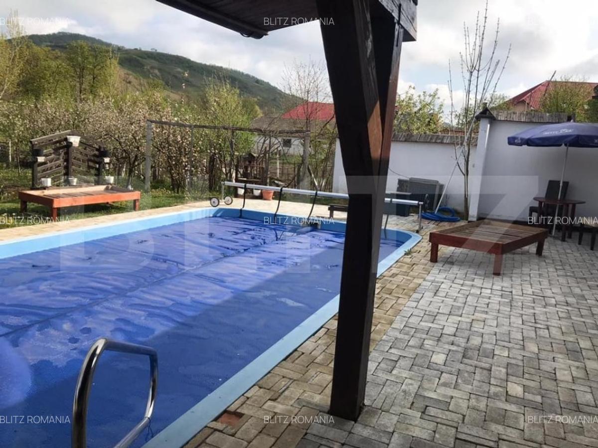 Casa Moderna cu Piscina, Foisor si Teren Generos-Teaca - 6