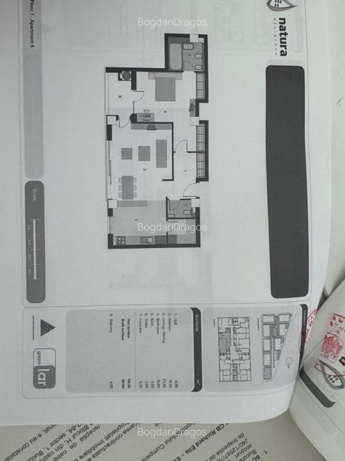 Vând apartament 2 camere - 1