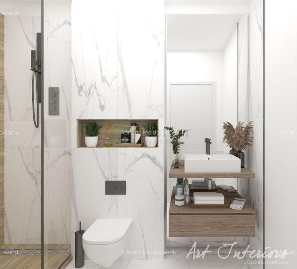 Apartament 3 camere | 81.53 mp utili + terasă 35 mp  PIPERA CONCEPT II - 19