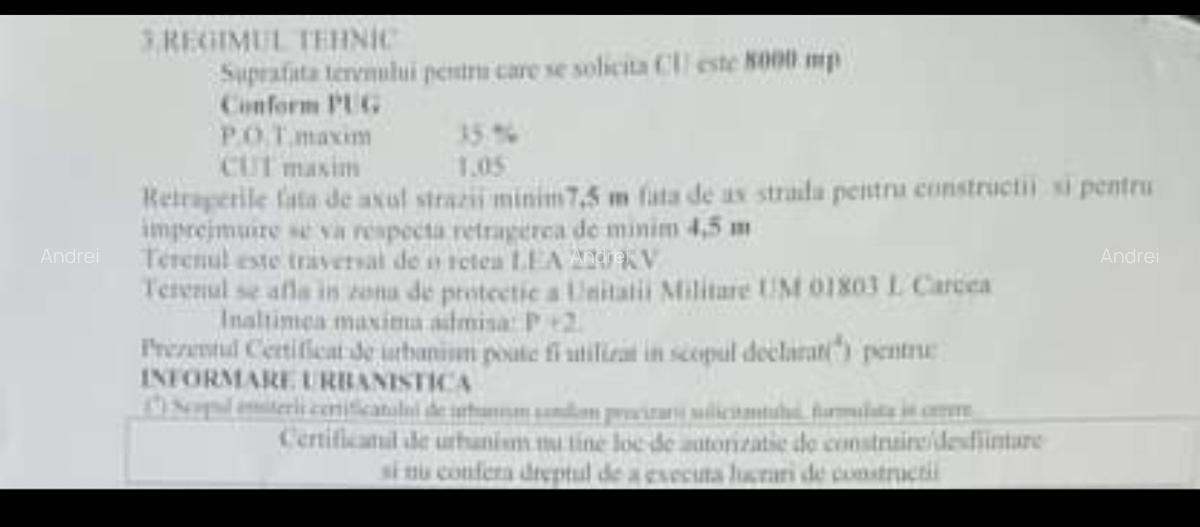 Teren Calea Craiovei - 6