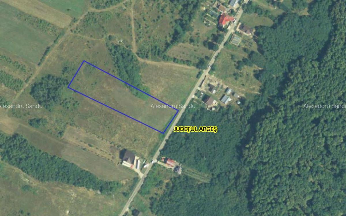 Teren de vanzare in Budeasa, zona Ciobotea - 3