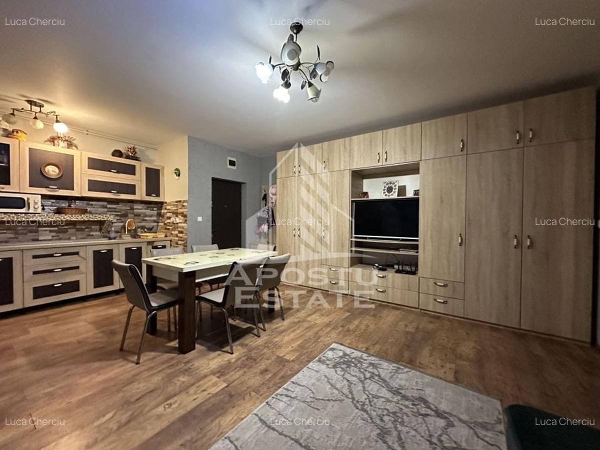 Apartament cu 2 camere mobilat si utilat la etajul 1in Giroc la asfalt - 5