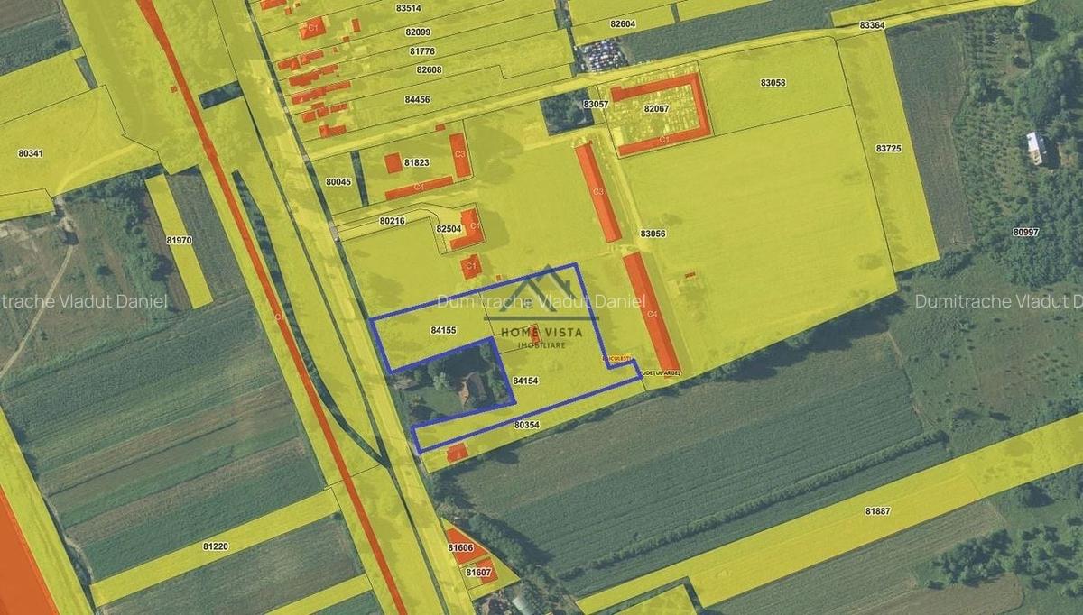 Teren intravilan de 10 614 mp cu deschidere de 59 m - Baiculesti (Comision 0%) - 1