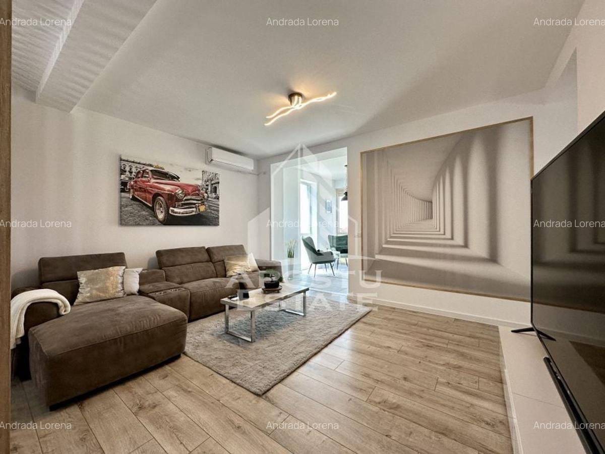 Apartament cu 3 camere semidecomandat, mobilat în Dumbrăvița - 1