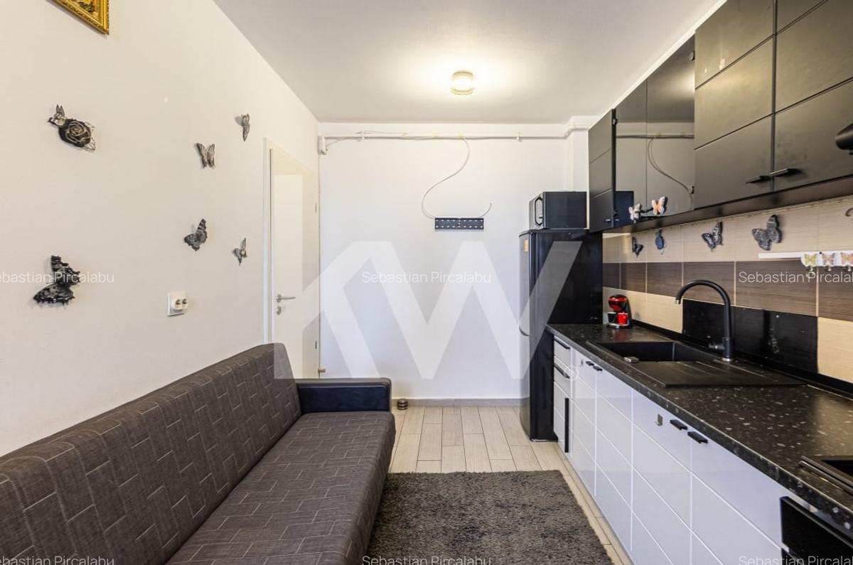 Garsoniera spatioasa in Sanpetru, cu balcon transformat in spatiu util - 7
