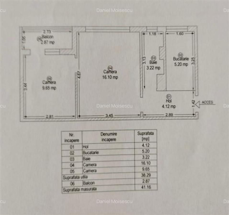 Etaj 1 cu centrală propie lingă Piața Doina - 3