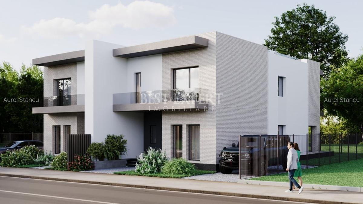 Duplex de vanzare -4 camere, 184 mp utili, curte proprie, 2 Parcari - 1
