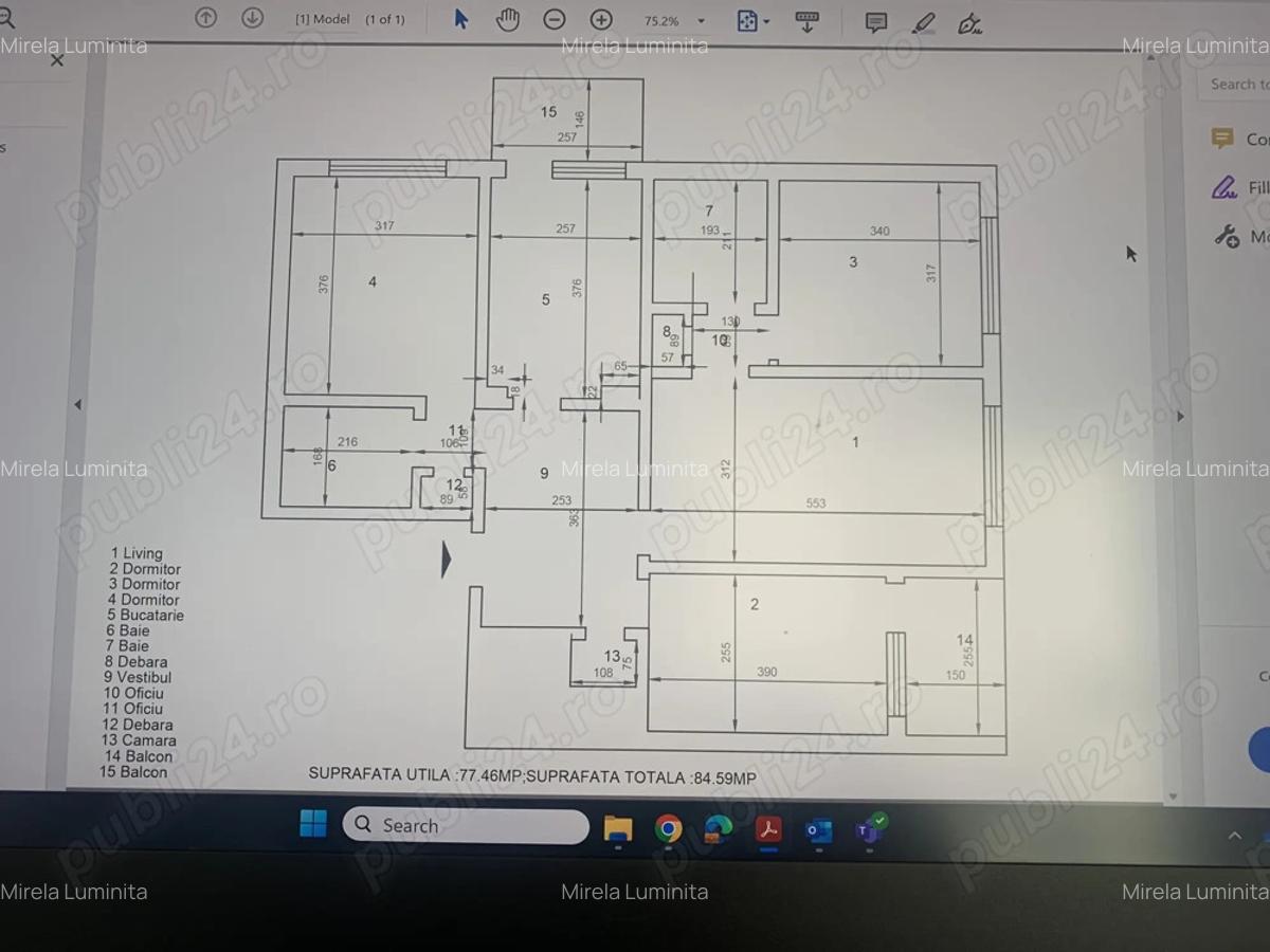 Proprietar, vand apartament 4 camere ,sector 2, Grigore Ionescu 79 - 1