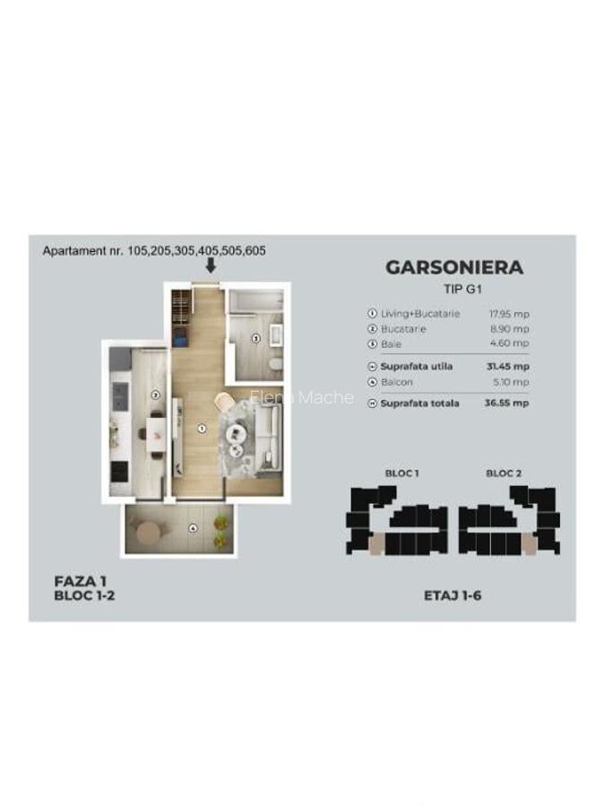 M BERCENI-GARSONIERA IDEALA PENTRU INVESTITIE-37 mp - 5