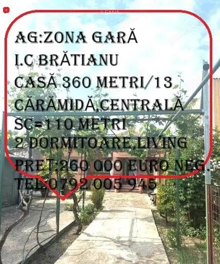 GARA- bratianu..casa caramida - 2
