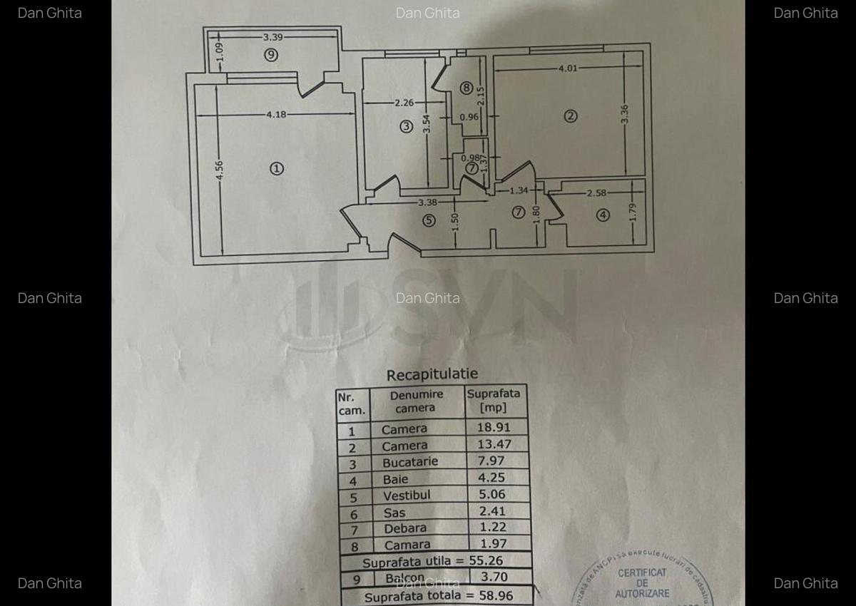 Apartament 2 Camere I De I Decebal - 9
