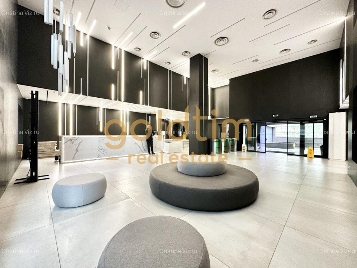 SPATIU BIROURI 231MP/ CLADIRE BIROURI HIGH-END/BARBU VACARESCU/PARCARE SUBTERANA - 1